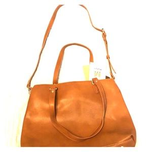 Vegan leather crossbody